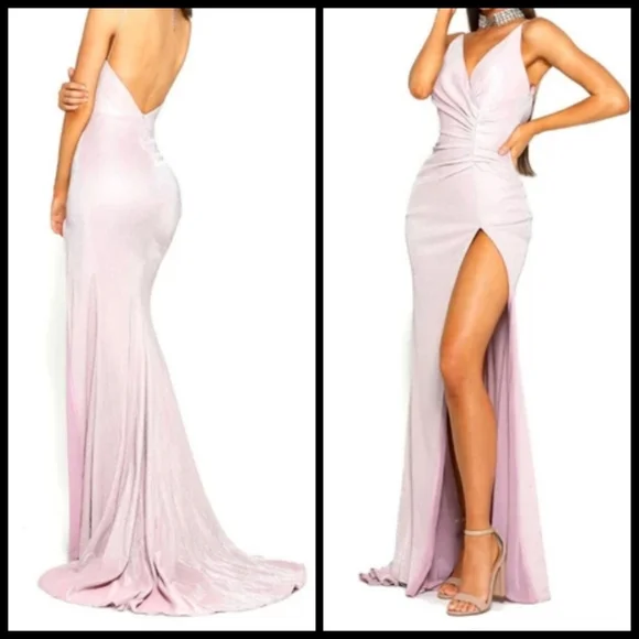 Sparkly formal dress sz 8 - Picture 1 of 2